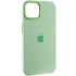 Чохол Silicone Case з металевими кнопками на Apple iPhone 12 Pro Max (6.7") – Зелений / Pistachio. Фото 2 з 9