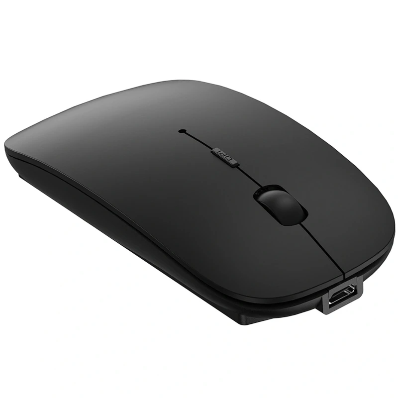 Миша бездротова WIWU WM101-C Wimice Lite 2.4G – Black. Фото 4 з 4