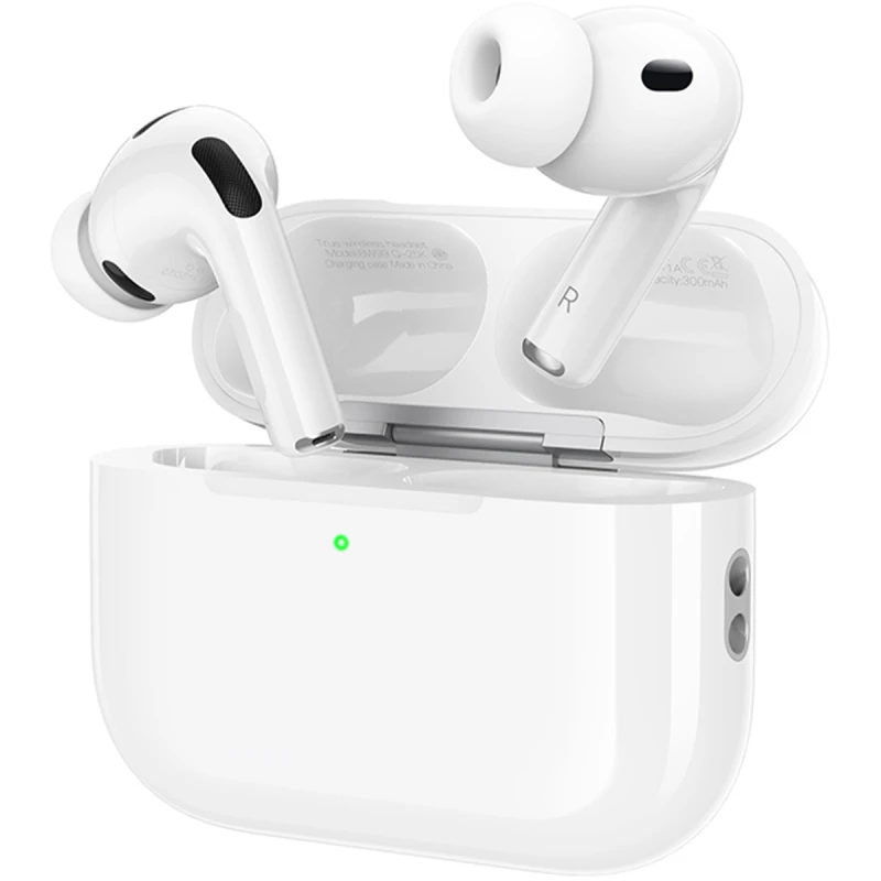 Бездротові TWS навушники Borofone BW99 ANC – White. Фото 1 з 6