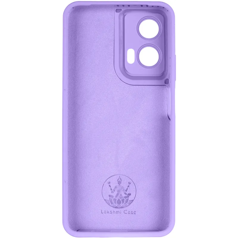 Чехол Silicone Case Lakshmi Premium з закритою камерою на Motorola Moto G35 – Сиреневый / Dasheen. Фото 6 из 8