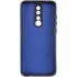 Кольоровий силіконовий чохол GETMAN із закритою камерою для Xiaomi Redmi 8 – Синій / Midnight Blue. Фото 2 з 3