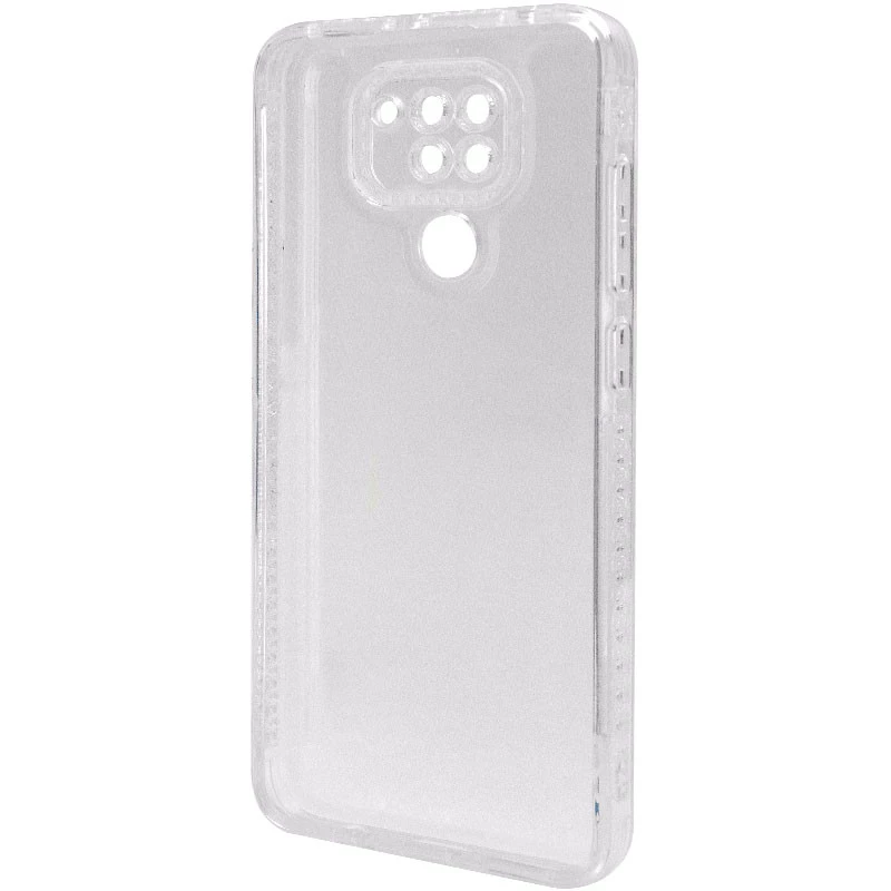 Силіконовий чохол з візерунком на Xiaomi Redmi Note 9 / Redmi 10X – Прозорий. Фото 3 з 7