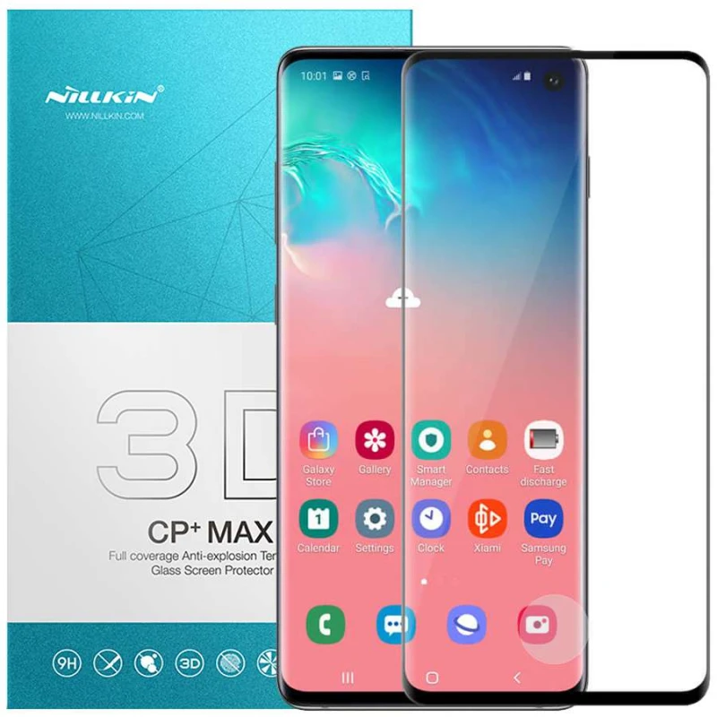

Захисне скло Nillkin (CP+ max 3D) на Samsung Galaxy S10