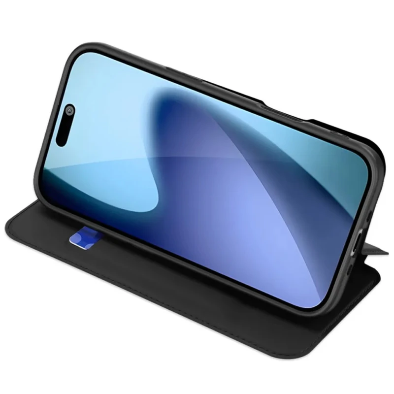 Чохол-книжка Dux Ducis на Apple iPhone 17 Air (6.5") – Чорний. Фото 3 з 6