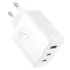 МЗП Baseus Cube Pro Fast Charger PD65W (1USB-A/2C) (P10111404) – Moon White. Фото 1 з 5