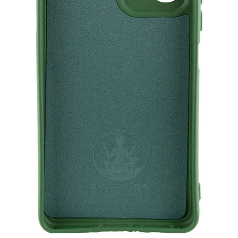 Чохол Silicone Case Lakshmi Premium із закритою камерою для Xiaomi Redmi 12 – Зелений / Cyprus Green. Фото 4 з 5