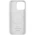 Чехол Silicone Case (AA) Logo with MagSafe для Apple iPhone 16 – Белый / White. Фото 4 из 6