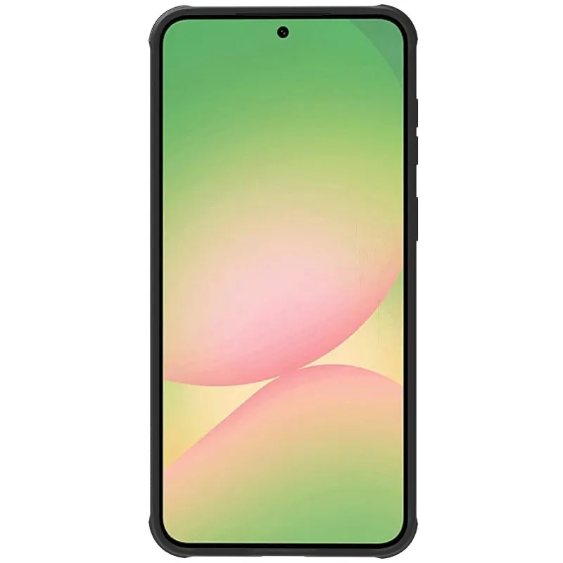 Пластикова накладка Nillkin Pro зі шторкою для камери та магнітом на Samsung Galaxy A57 5G – Transparent black. Фото 5 з 6