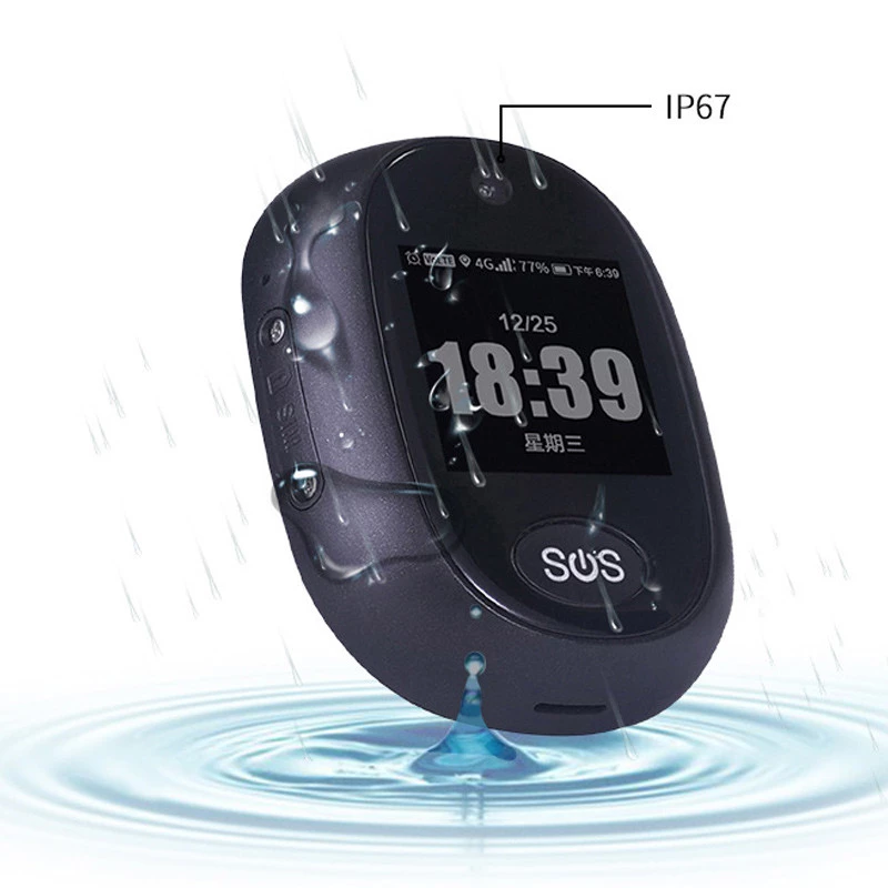 Трекер GPS V45 Tracker Pendant with display SIM (4GLTE with 2GGSM fallback) 6000mAh – Black. Фото 3 з 7