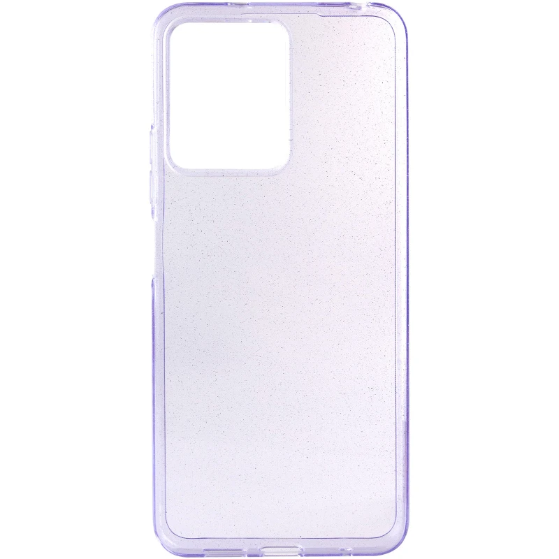 Блискучий силіконовий чохол на Xiaomi Redmi Note 12 4G – Purple. Фото 3 з 9