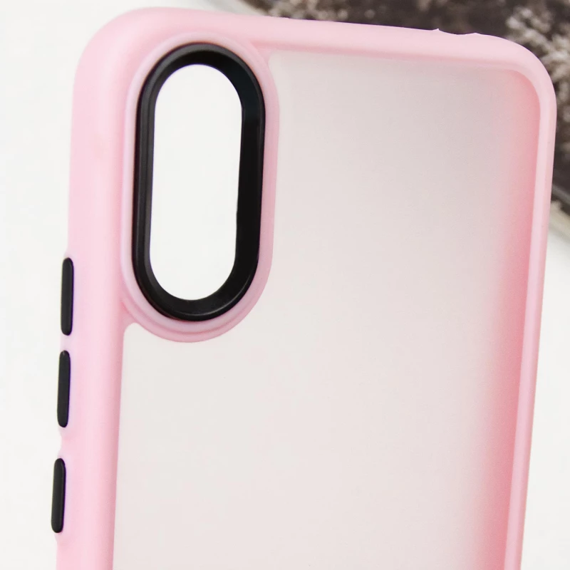 Чехол TPU+PC Lyon Frosted на Oppo A60 – Pink. Фото 5 из 6