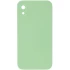 Чехол Silicone Case Square L с защитой камеры для Apple iPhone XR (6.1") – Мятный / Mint. Фото 1 из 1