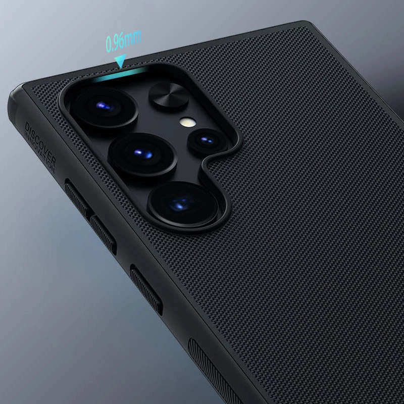 Пластикова накладка Nillkin Pro на Samsung Galaxy S24 Ultra – Чорний / Black. Фото 7 з 7