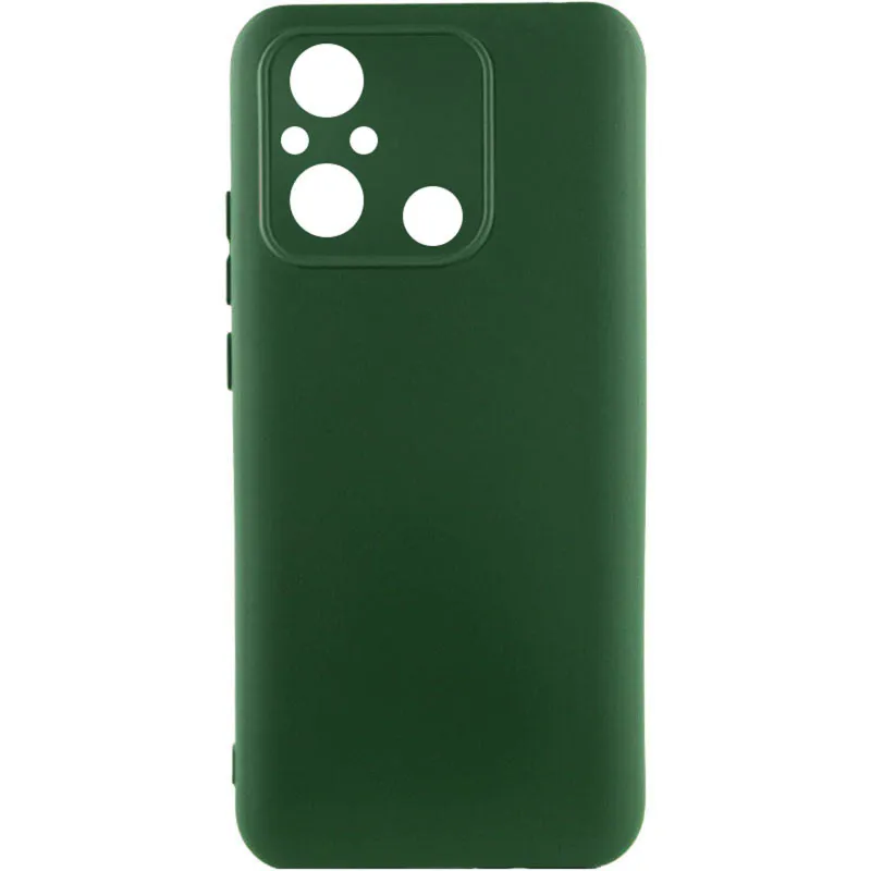 Чохол Silicone Cover Ummi Lakshmi Full Camera (AA) для Xiaomi Redmi 12C / Poco C55 – Зелений / Cyprus Green. Фото 1 з 1
