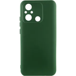 Чохол Silicone Cover Ummi Lakshmi Full Camera (AA) для Xiaomi Redmi 12C / Poco C55 — Зелений / Cyprus Green
