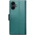 Шкіряний чохол-книжка CaseMe Nappa leather для Xiaomi Redmi Note 15 Pro 4G – Green. Фото 5 з 9