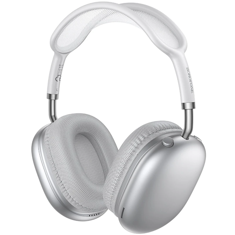 Накладні бездротові навушники Borofone BO36 Tone – silver. Фото 1 з 4