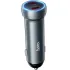 АЗУ Hoco Z54B Prosperous PD60W (2USB-C) – Metal grey. Фото 1 из 4