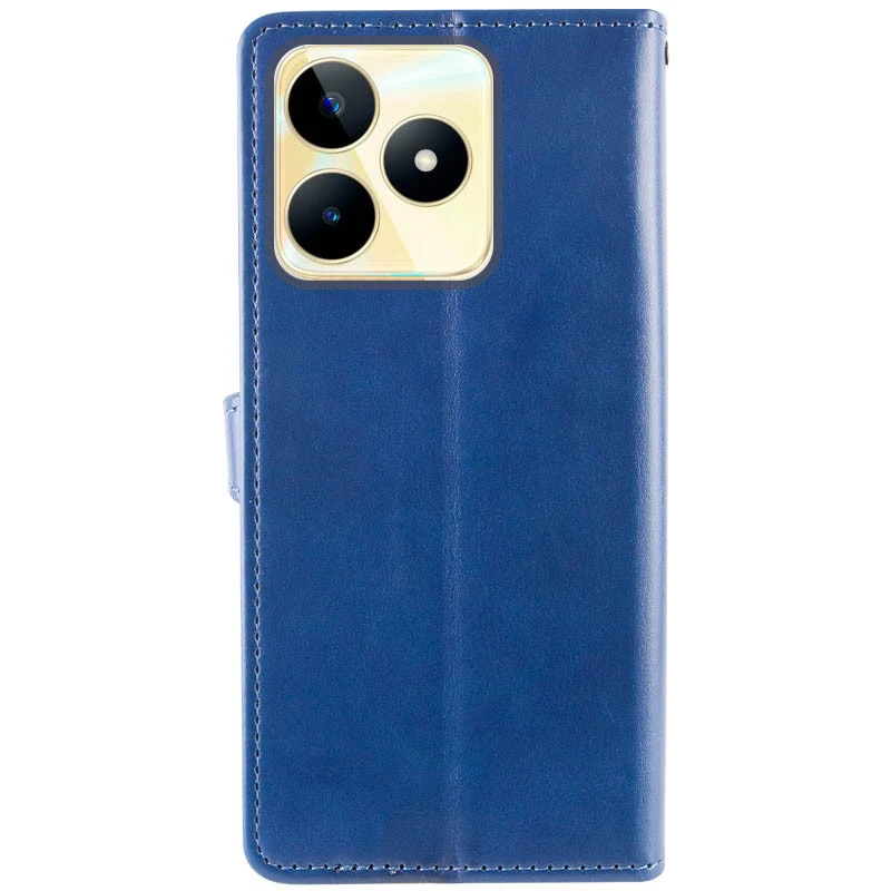 Чехол-книжка GETMAN Gallant  для Realme C51 – Синий. Фото 4 из 9