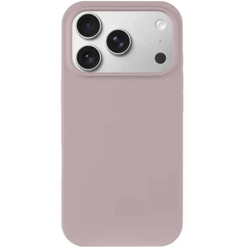 Чохол Silk (AA) NO LOGO with Magnetic Fit для Apple iPhone 17 Pro (6.3") – Сірий / Lavender. Фото 3 з 6