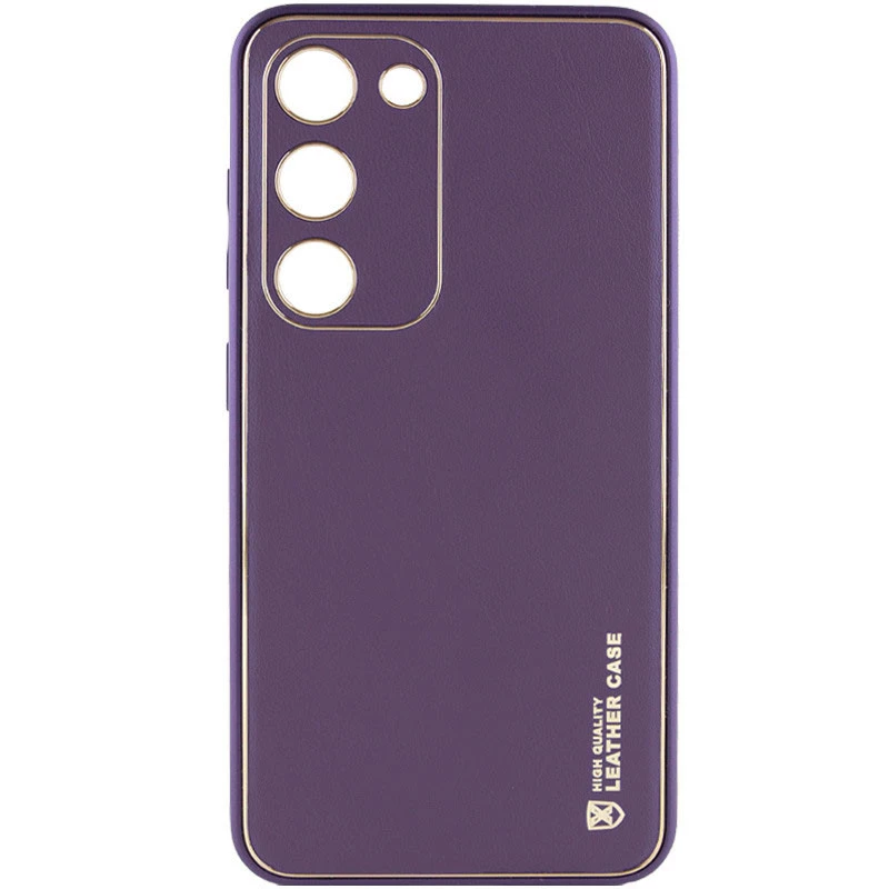 

Кожаный чехол Xshield для Samsung Galaxy S24+ (Фиолетовый / Dark Purple), Фіолетовий / dark purple