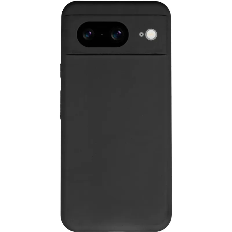 Чохол Silicone Case Lakshmi Premium із закритою камерою для Google Pixel 8a – Чорний / Black. Фото 4 з 9