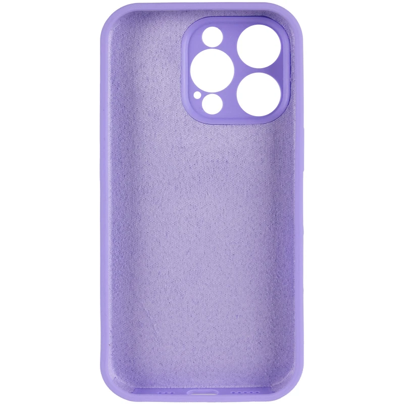 Чехол Silk Full Camera Protective (AA) NO LOGO для Apple iPhone 14 Pro Max (6.7") – Сиреневый / Dasheen. Фото 5 из 6