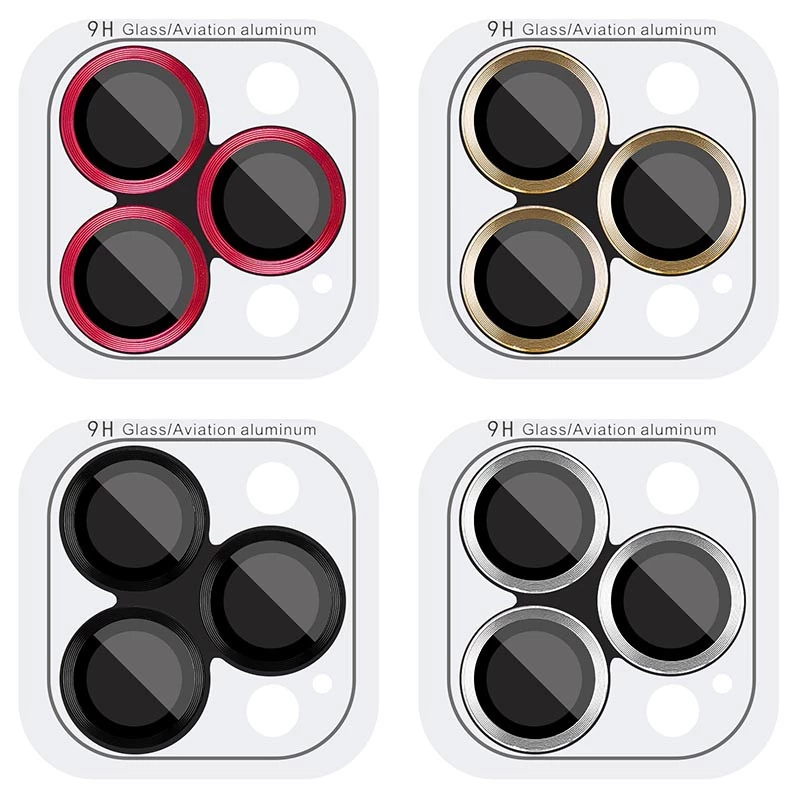 Металлическое защитное стекло на камеру для Apple iPhone 14 Pro Max (6.7") фото 2 из 3