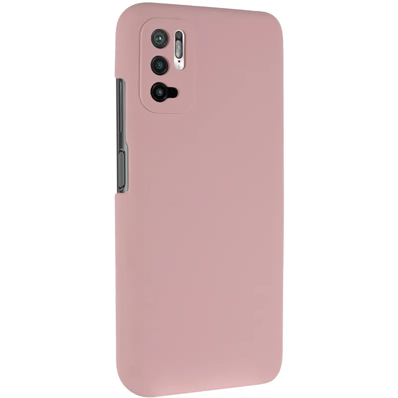 Чехол Silicone Case Lakshmi Premium з закритою камерою на Xiaomi Redmi Note 10 5G – Розовый / Pink Sand. Фото 1 из 6