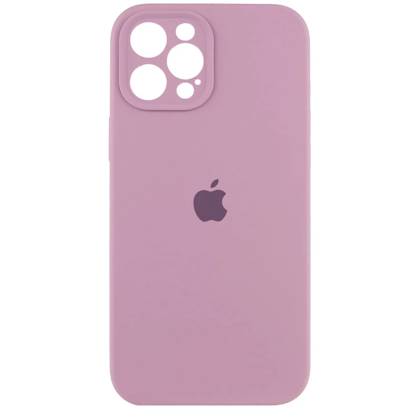 Чехол Silicone Case с защитой камеры для Apple iPhone 12 Pro Max (6.7") – Лиловый / Lilac Pride. Фото 2 из 7