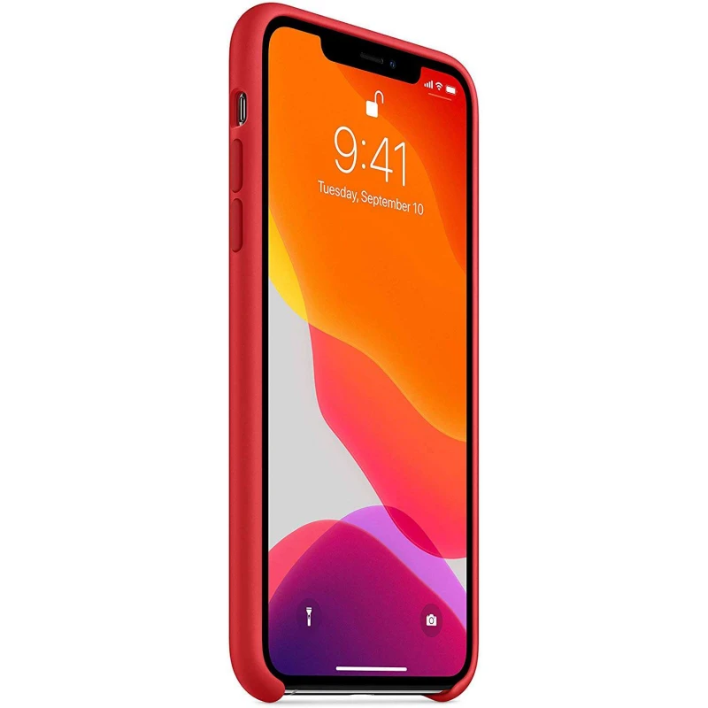 Чехол Silicone Case Premium для Apple iPhone 11 Pro Max (6.5") – Красный / Red. Фото 3 из 3