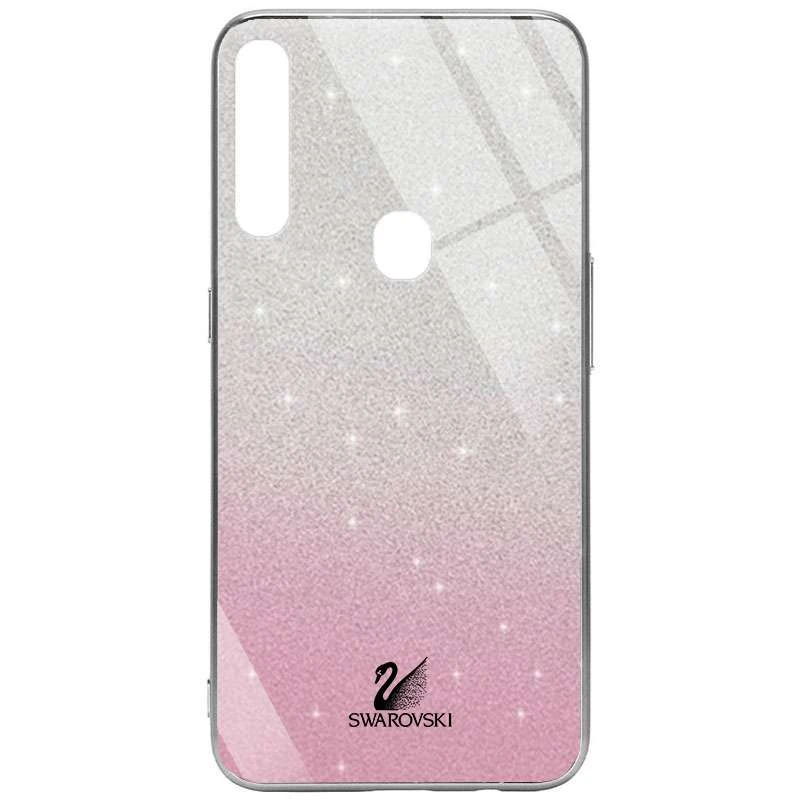 

Скляний чохол Swarovski на Oppo A31 (Рожевий)
