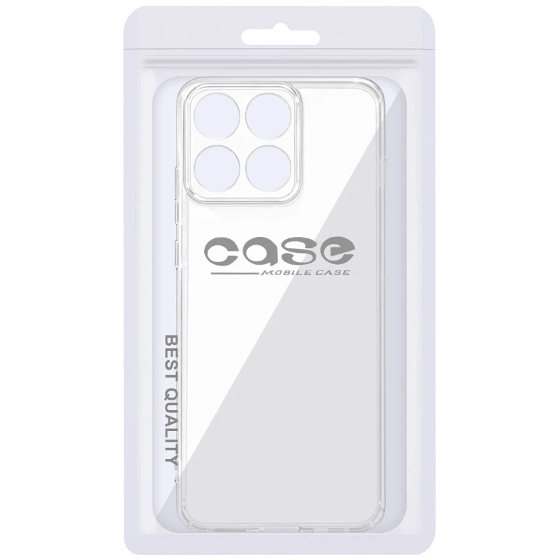 TPU чехол Transparent 1,0mm для Motorola Moto G56 5G – Clear. Фото 2 из 2