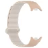 Ремінець Dual-color Magnetic для Xiaomi Mi Band 9/8 – Beige / White. Фото 6 з 8