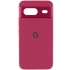 Чехол Silicone Case Lakshmi Premium L с закрытой камерой для Google Pixel 8a – Бордовый / Plum. Фото 1 из 1