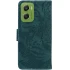 Кожаный чехол-книжка Tiger для Motorola Moto G06 – Green. Фото 2 из 5