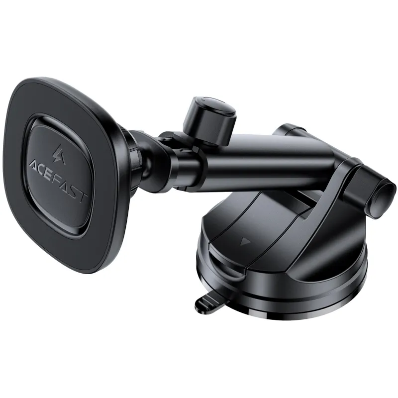 Автотримач з БЗП Acefast D47 Magnetic Charging 15W (center console) – Black. Фото 5 з 5