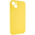 Чохол Silk Full Camera Protective (AA) NO LOGO для Apple iPhone 14 (6.1") – Жовтий / Yellow. Фото 2 з 7