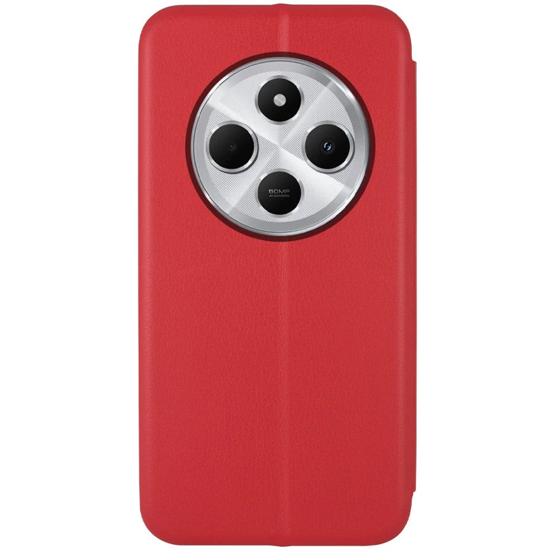 Чохол-книжка класичний на Xiaomi Redmi 14C / Poco C75 – Червоний. Фото 4 з 4