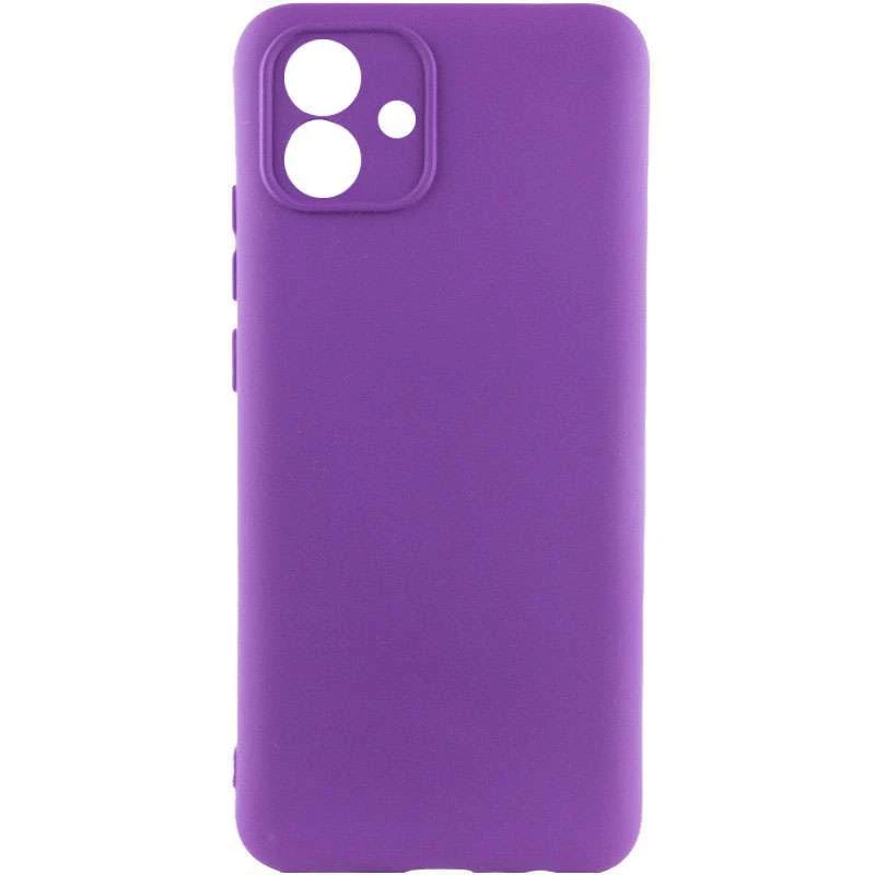 

Чехол Silicone Case Lakshmi с закрытой камерой для Samsung Galaxy A04e (Фиолетовый / Purple), Фіолетовий / purple