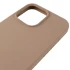 Чохол з закритим низом Silicone Case на Apple iPhone 14 Pro (6.1") – Бежевий / Desert Gold. Фото 4 з 5