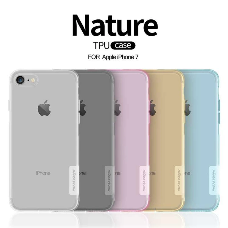 

Ультратонкий силіконовий чохол Nillkin на Apple iPhone 7 / 8 (4.7")