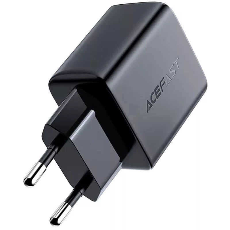 СЗУ Acefast A1 PD20W single USB-C – Black. Фото 3 из 4