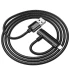 Дата кабель Hoco U135 Incredible 2in1 USB to Lightning/Type-C (1m) – Black. Фото 7 з 8