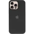 Чохол Silicone Case з закритим низом на Apple iPhone 16 Pro – Чорний / Black. Фото 8 з 19