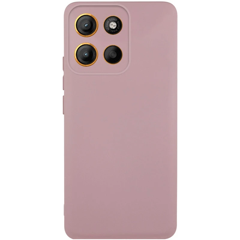 Чехол Silicone Cover Ummi Lakshmi Full Camera (AA) для Motorola Moto G75 – Розовый / Pink Sand. Фото 1 Чехол Silicone Cover Ummi Lakshmi Full Camera (AA) для Motorola Moto G75 – Розовый / Pink Sand. Фото 1 из 1