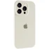 Чехол Silicone Case с защитой камеры для Apple iPhone 14 Pro (6.1") – Бежевый / Antigue White. Фото 2 из 6