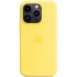 Чохол Silicone case (AAA) with Magsafe для Apple iPhone 14 Pro (6.1") – Жовтий / Canary Yellow. Фото 1 з 3