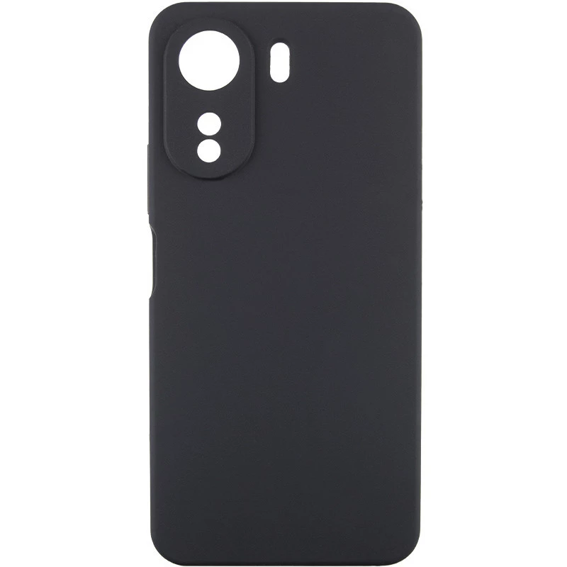 

Чехол Silicone Case Lakshmi Plus с закрытой камерой для Xiaomi Redmi 13C (Черный / Black), Чорний / black