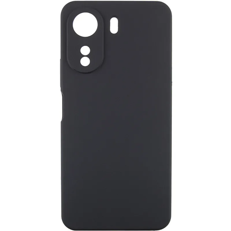 Чехол Silicone Case Lakshmi Premium з закритою камерою на Xiaomi 17T Pro – Черный / Black. Фото 1 из 1